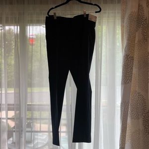 Uniqlo satin ankle length dress pants